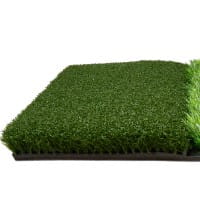 ON PAR Tapis de Frappe Tri-Turf et tee en caoutchouc – Entraînement Réaliste sur Trois Surfaces
