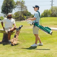 SUNDAY GOLF Bag – THE LOMA Sac de Golf Par 3 - Ultra-léger, Compact et Fonctionnel