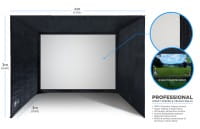 Cabine de Simulation de Golf SimSpace – Votre Studio de Golf à Domicile, Simple et Haut de Gamme