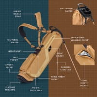 SUNDAY GOLF Bag - EL CAMINO Walking Golf Bag