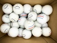 50 CALLAWAY CHROME SOFT X TRIPLE TRACK LAKEBALLS - PAR SELECT