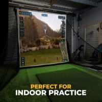 SimSpace Golf Afslagnet Impact Screen – 2,9 m x 2,5 m + 20 spanlijnen