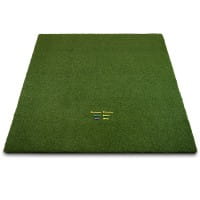 SIM SPACE Tee Turf Golf Mat 150 cm x 150 cm – Tapis de Frappe pour Améliorer Votre Jeu de Golf