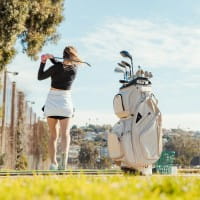 SUNDAY GOLF BAG - The Big Rig | Sac Chariot Haut de Gamme, Ultra-Spacieux et Léger