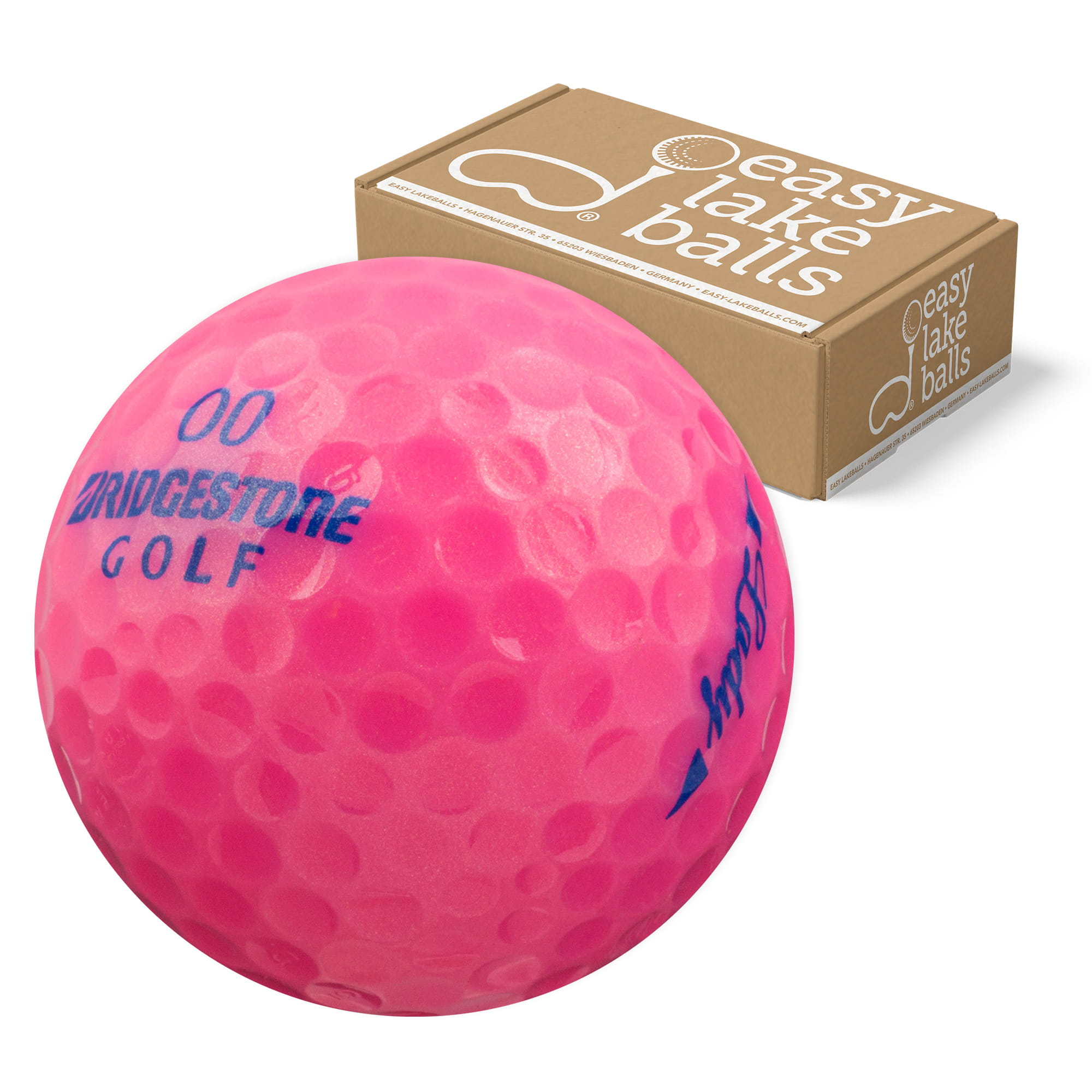 Bridgestone Lady Precept Pink Golfbälle EASY LAKEBALLS