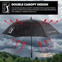 PGA Tour Golfclubborstel met Zipper