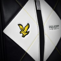 LYLE & SCOTT 'Argyle' – Sac pour Chaussures de Golf en Cuir PU Premium