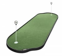 TOUR LINKS Putting Green – 12 Panelen – 3,66 m – Indoor/Outdoor Golfmat – Realistisch Rolgedrag met Holes en Markers