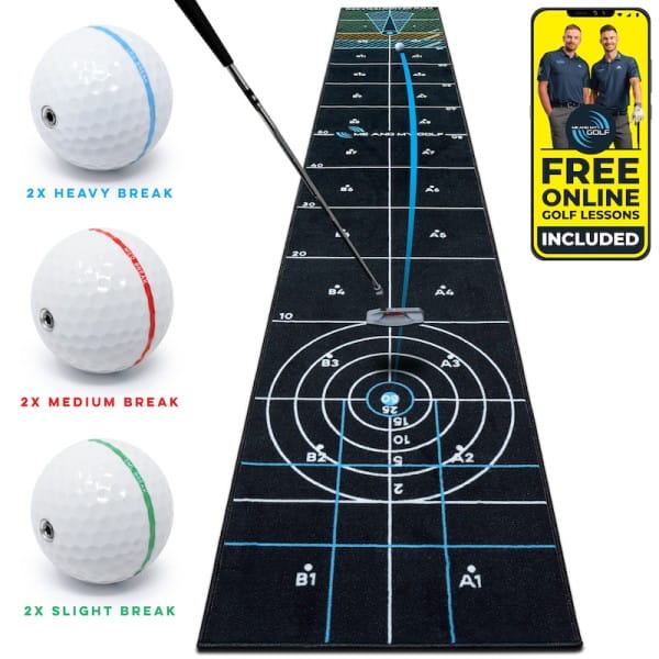 ME AND MY GOLF 6 IN 1 GAMES GOLF PUTTING MAT