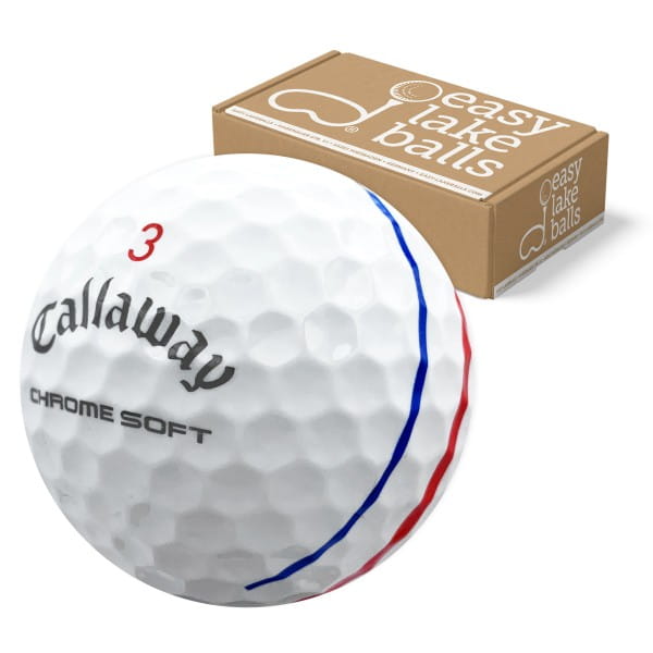 Chrome Soft Triple Track | CALLAWAY Lakeballs | EASY LAKEBALLS - FINDE