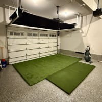 The SportScreen Vanish Series® – Einfahrbare Golf Simulator Kabine
