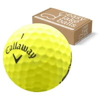 Callaway MAX (Supersoft) Yellow Lake Balls