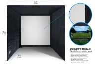 Cabine de Simulation de Golf SimSpace – Votre Studio de Golf à Domicile, Simple et Haut de Gamme