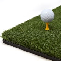 SIMSPACE Tee Turf Golf Abschlagmatte 150 cm x 150 cm