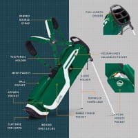 SUNDAY GOLF BAG - EL CAMINO – Sac de Golf Ultra-Léger, Résistant et Ergonomique