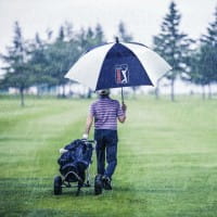 PGA Tour Golfclubborstel met Zipper