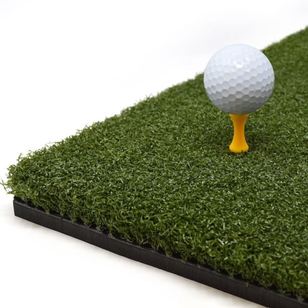 SIM SPACE Tee Turf Golf Mat 150 cm x 150 cm – Tapis de Frappe pour Améliorer Votre Jeu de Golf