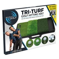 ME AND MY GOLF TRI TURF MAT WITH GOLF BALL TRAY