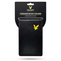 LYLE & SCOTT Premium Yardage Book – Porte-Carte de Score en Cuir PU Élégant et Durable