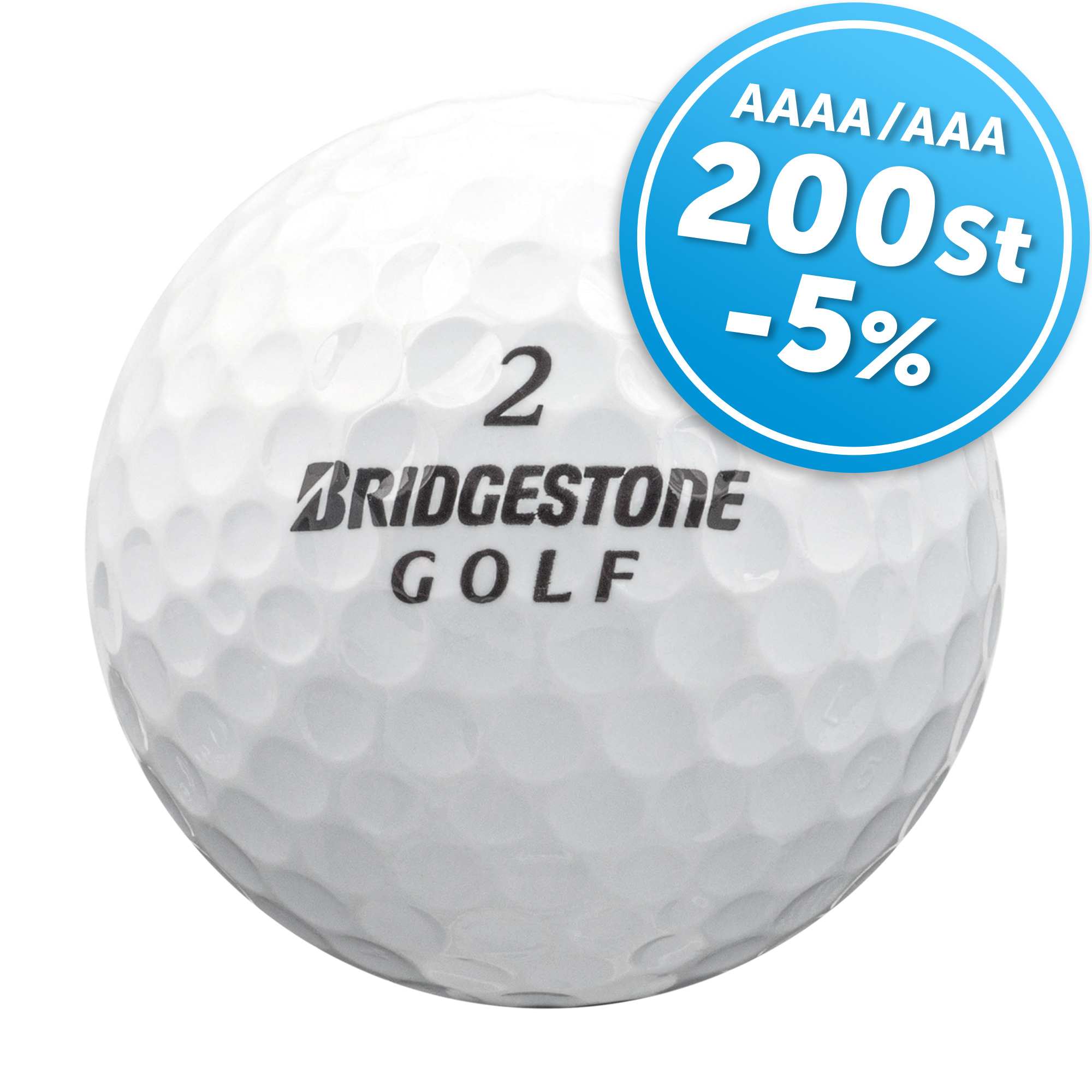 Bridgestone Mix - Qualität AAAA / AAA - 200 Stück | Qualität AAAA 