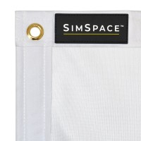 SimSpace Golf Afslagnet Impact Screen – 2,9 m x 2,5 m + 20 spanlijnen