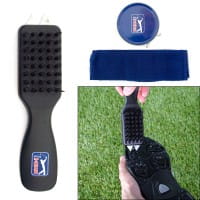 PGA TOUR Golf Shoe Bag and Club Cleaning Set