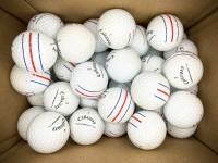 50 CALLAWAY CHROME SOFT X TRIPLE TRACK LAKEBALLS - BIRDIE SELECT