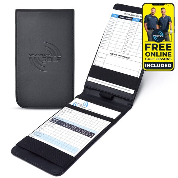 ME AND MY GOLF Premium Scorecard Holder & Stat Sheet