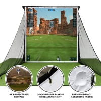 SIMSPACE Golf Impact Screen für Abschlagnetz