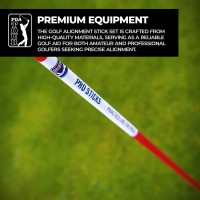 PGA TOUR Pro-uitlijnstokken – Golftrainingshulpmiddel