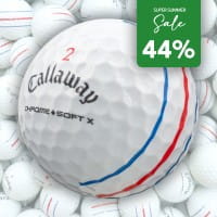 50 CALLAWAY CHROME SOFT X TRIPLE TRACK LAKEBALLS - BIRDIE SELECT